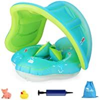 Luchild Flotador de Natación para Bebés- Anillo de Natación Bebé Juguetes de Piscina Inflable de Piscina Nadar Anillo…